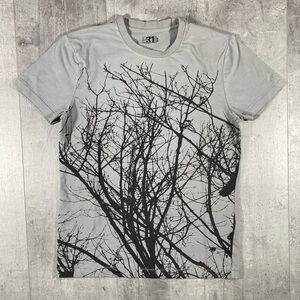 Y2k/Grunge Trees Graphic Tee Shirt